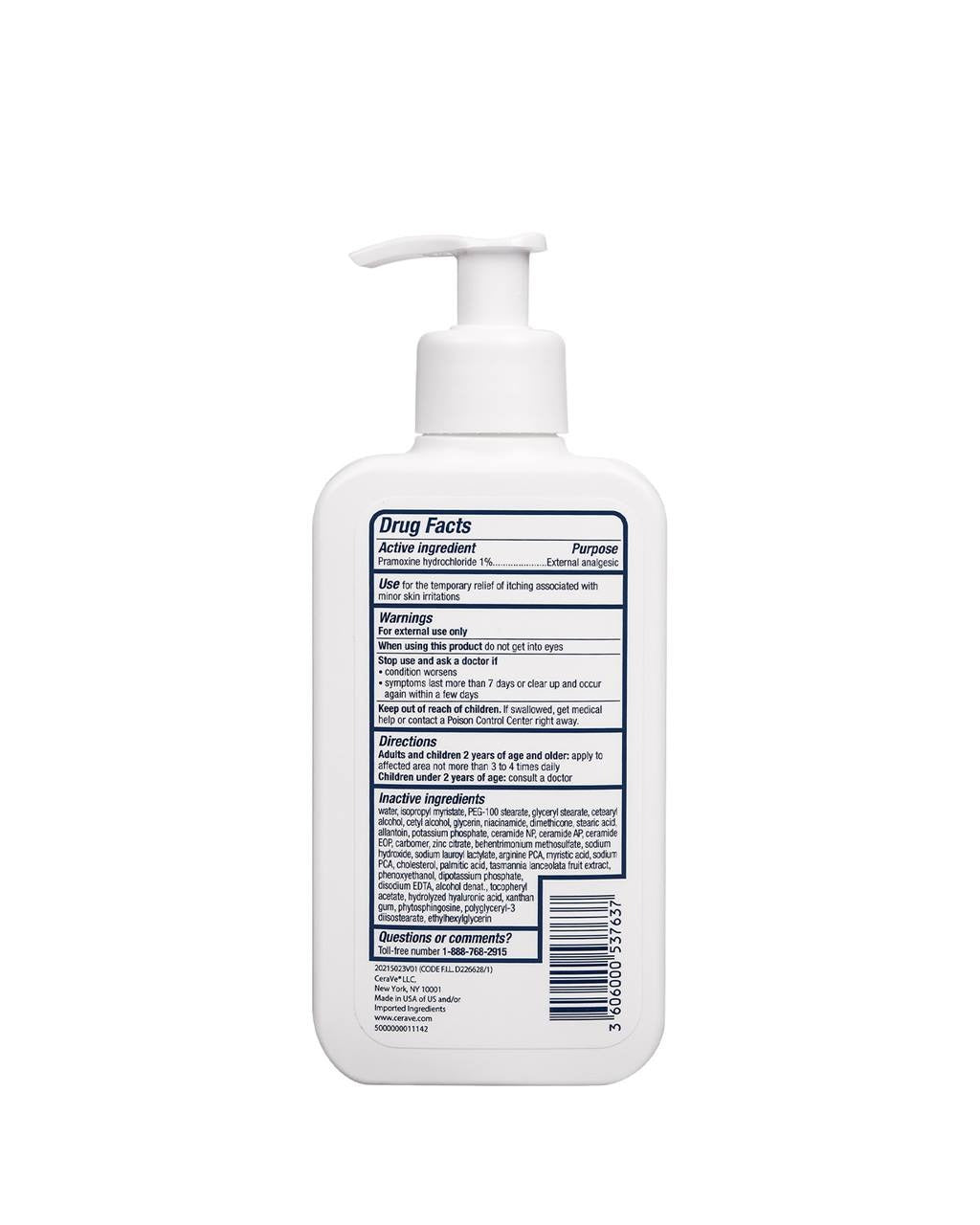 CeraVe Itch Relief Moisturizing Lotion | Fast-Acting Relief for Dry, Itchy Skin